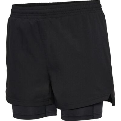 Shorts Dallas 2 en 1 pour femmes - Vêtements de sport - Publicité Shorts Dallas 2 en 1 pour femmes - Vêtements de sport - Publicité