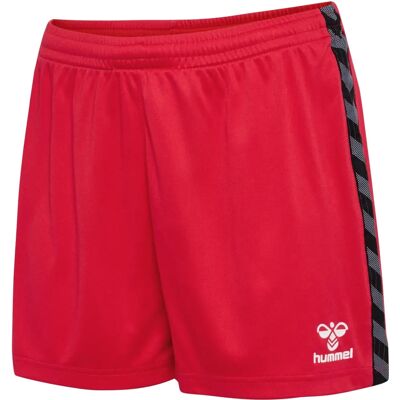 Hummel Hmlauthentic Pl Shorts Nő - Piros - Rövidnadrág Hummel Hmlauthentic Pl Shorts Nő - Piros - Rövidnadrág