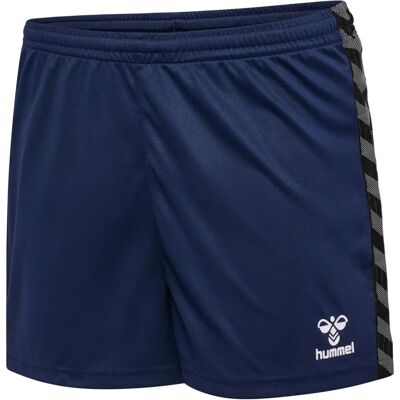HUMMEL Damen Shorts - Blau - Recyceltes Polyester - Shorts HUMMEL Damen Shorts - Blau - Recyceltes Polyester - Shorts