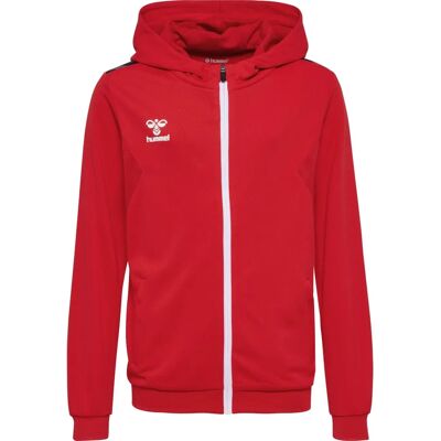 hummel Unisex Pullover Hmlauthentic Pl Zip Hoodie Kids - Rot - Pullover hummel Unisex Pullover Hmlauthentic Pl Zip Hoodie Kids - Rot - Pullover