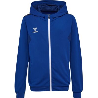 Hummel Blue Recycled Polyester Hoodie - Hoodie Hummel Blue Recycled Polyester Hoodie - Hoodie