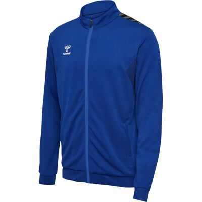 Hummel heren blauwe hardloopjas Hummel heren blauwe hardloopjas