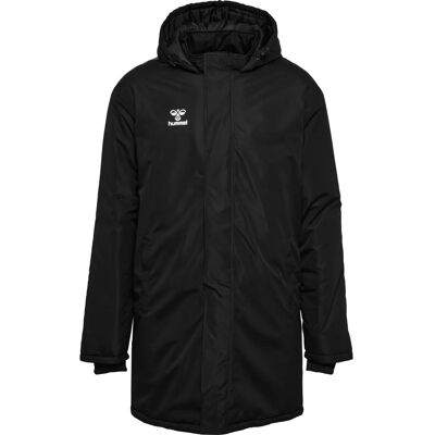Hummel Herren Laufjacke - Hmlauthentic Bench Jacket - Water-Resistant, Black Hummel Herren Laufjacke - Hmlauthentic Bench Jacket - Water-Resistant, Black