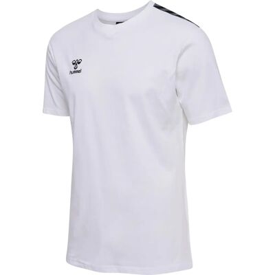 Hummel White Short Sleeve T-Shirt - T-Shirt Hummel White Short Sleeve T-Shirt - T-Shirt