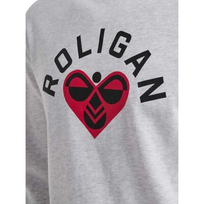 Hummel hmlROLIGAN Sweatshirt - Gris clair melange - L - Sweatshirt - Publicité Hummel hmlROLIGAN Sweatshirt - Gris clair melange - L - Sweatshirt - Publicité