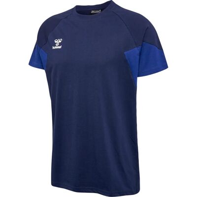 Hummel Hmltravel T-Shirt S/S - Blauw - Sport T-Shirt Hummel Hmltravel T-Shirt S/S - Blauw - Sport T-Shirt