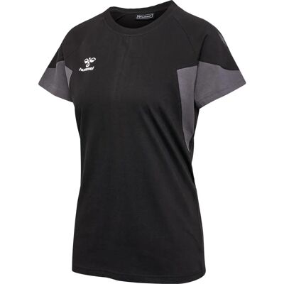 Hummel Hmltravel T-Shirt - Cotton, Feminine Fit, Logo Hummel Hmltravel T-Shirt - Cotton, Feminine Fit, Logo