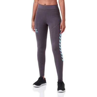 Hummel Collant da Donna - Grigio - Estensione massima per flessibilità Hummel Collant da Donna - Grigio - Estensione massima per flessibilità