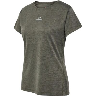 T-Shirt Melange de Newline - Respirant, Séchage rapide, Logo réfléchissant - Publicité T-Shirt Melange de Newline - Respirant, Séchage rapide, Logo réfléchissant - Publicité