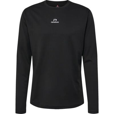 Newline Nwlbeat Poly Ls Tee - Black - Sportshirt Newline Nwlbeat Poly Ls Tee - Black - Sportshirt