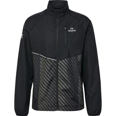 Hummel Heren-Jacke Zwart Beluga Aop - Sportjas Hummel Heren-Jacke Zwart Beluga Aop - Sportjas