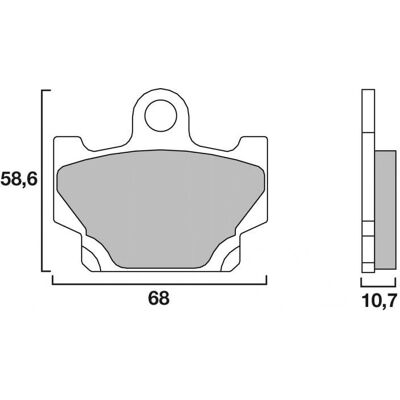 Plaquettes de frein Brembo Yamaha RD350YPVS/XT600 Carbone-Céramique - Publicité Plaquettes de frein Brembo Yamaha RD350YPVS/XT600 Carbone-Céramique - Publicité