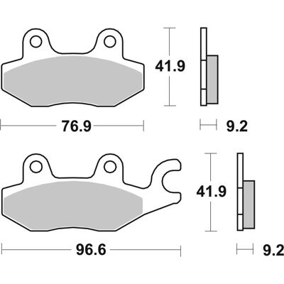 Brembo KS10 Bremsbeläge - Bremsbeläge Brembo KS10 Bremsbeläge - Bremsbeläge