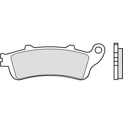 Brembo X8R FES 250 Foresight Baghjuge/Forhjul Bremsesko - Sintermetall Brembo X8R FES 250 Foresight Baghjuge/Forhjul Bremsesko - Sintermetall