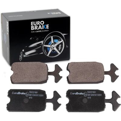 Eurobrake Vorderachse Bremsbeläge Satz - Citroën, 2 Bremsbeläge Eurobrake Vorderachse Bremsbeläge Satz - Citroën, 2 Bremsbeläge