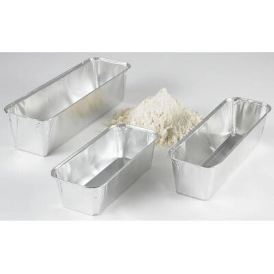 NORDIC Brands - 76230 - 304x120x81mm - 240 - Aluminiumsform NORDIC Brands - 76230 - 304x120x81mm - 240 - Aluminiumsform