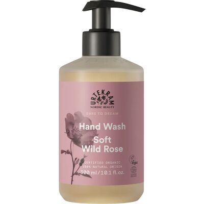 Urtekram Organic Wild Rose Hand Wash - 300ml Urtekram Organic Wild Rose Hand Wash - 300ml