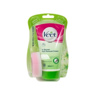 Veet - Pure In-Shower - Tørr hud - Hårfjernerkrem Veet - Pure In-Shower - Tørr hud - Hårfjernerkrem