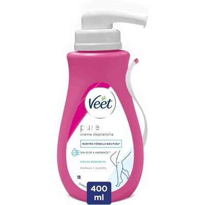 Krem do depilacji Veet dla wrażliwej skóry - 400ml Krem do depilacji Veet dla wrażliwej skóry - 400ml
