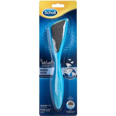 Scholl Dual Action Fotfil - Hard hud fjerner og glattgører Scholl Dual Action Fotfil - Hard hud fjerner og glattgører