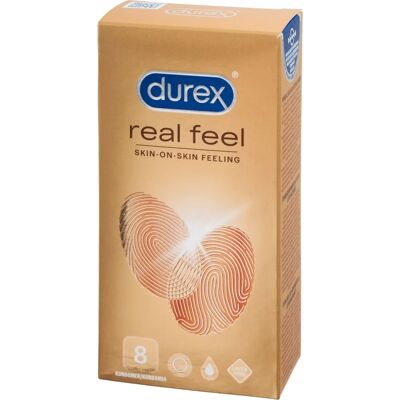 Durex RealFeel 8 - Latexfria syntetiska kondomer Durex RealFeel 8 - Latexfria syntetiska kondomer