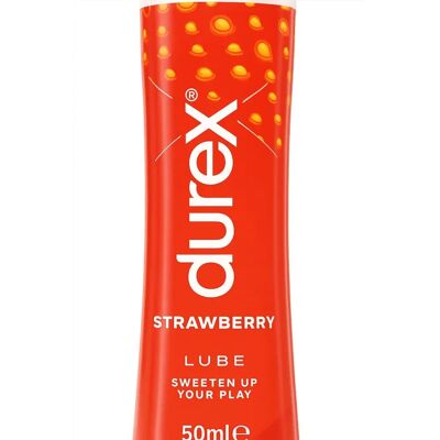 Durex Aardbeien Glijmiddel - Waterbasis, 50ml - Verzorging Durex Aardbeien Glijmiddel - Waterbasis, 50ml - Verzorging
