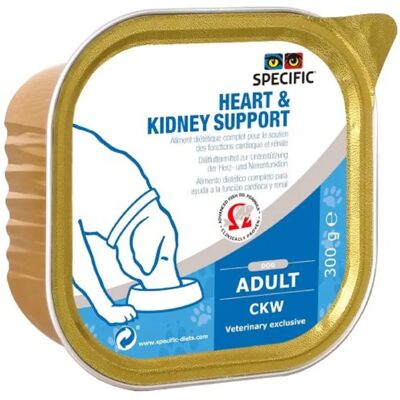 Specifikt CKW Hjärta & Njursupport Hund Våtmat (6 x 300 g) Specifikt CKW Hjärta & Njursupport Hund Våtmat (6 x 300 g)