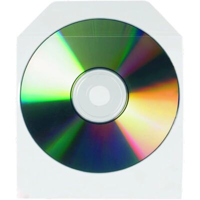 Djois Transparente CD-Taschen 125x128mm VE=100 Djois Transparente CD-Taschen 125x128mm VE=100
