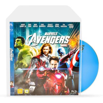 3L Fundas para Blu-Ray - Ahorro de espacio para carátulas - 50 unidades 3L Fundas para Blu-Ray - Ahorro de espacio para carátulas - 50 unidades