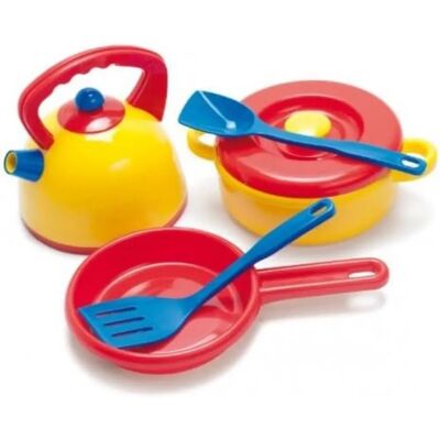 Dantoy Öko Küchenspielzeug-Set - Spiel-Haushaltsgerät Dantoy Öko Küchenspielzeug-Set - Spiel-Haushaltsgerät