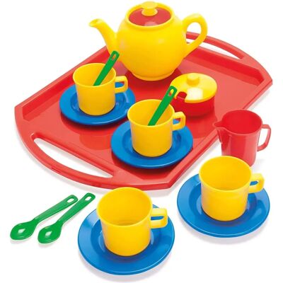 Dantoy Kinderservier mit Tablett - Balance & Spülmaschinenfest Dantoy Kinderservier mit Tablett - Balance & Spülmaschinenfest