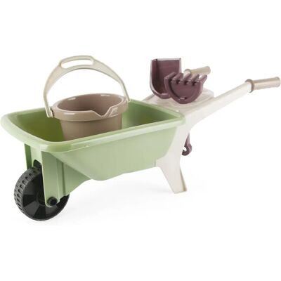 Zestaw Taczka Green Garden od Dantoy - 4 Elementy Zestaw Taczka Green Garden od Dantoy - 4 Elementy