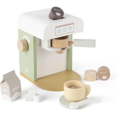 Dantoy - Träkaffemaskin - Leksakskaffemaskin - Barnvänlig design - Utbildande leksak Dantoy - Träkaffemaskin - Leksakskaffemaskin - Barnvänlig design - Utbildande leksak