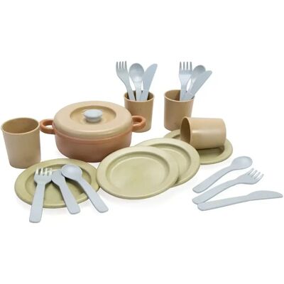 Dantoy Ensemble de Repas Bio 22 pièces - Publicité Dantoy Ensemble de Repas Bio 22 pièces - Publicité