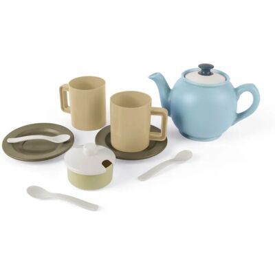 Dantoy Bio Plastic Theeset - 11 Stuks - Voor Kinderen 2+ Dantoy Bio Plastic Theeset - 11 Stuks - Voor Kinderen 2+