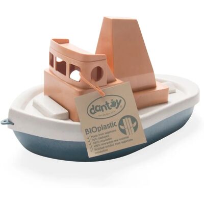 Dantoy Bioplastikowy Statek - 32cm Niebieski/Pomarańczowy - Zabawkowy Statek Dantoy Bioplastikowy Statek - 32cm Niebieski/Pomarańczowy - Zabawkowy Statek