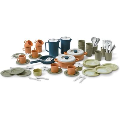 Dantoy Bio - Kaffee- und Mittagset 79 Teile - Geschirrset Dantoy Bio - Kaffee- und Mittagset 79 Teile - Geschirrset
