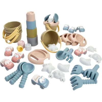 Dantoy Bio-Strandset - 43 Teile - Mehrfarbig Dantoy Bio-Strandset - 43 Teile - Mehrfarbig