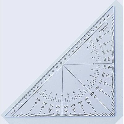 Linex Modell 2800MH - Marine Navigationswinkelmesser - Triangolo nautico Linex Modell 2800MH - Marine Navigationswinkelmesser - Triangolo nautico