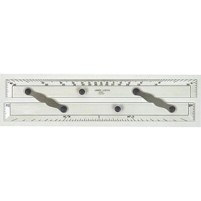 Regla Paralela Transparente Linex A1612M 30cm - Herramienta de Escritorio Regla Paralela Transparente Linex A1612M 30cm - Herramienta de Escritorio