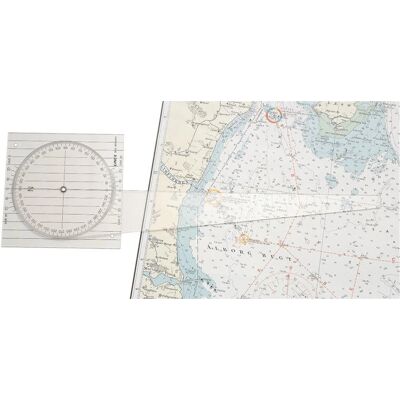 Linex 2810 Nautisk Plotter - 140mm, 377mm - Måleværktøj Linex 2810 Nautisk Plotter - 140mm, 377mm - Måleværktøj