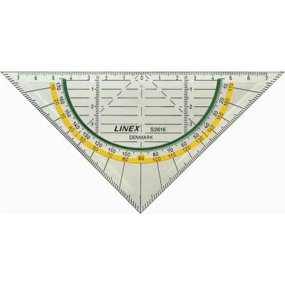 Linex 100414165 Digitales Winkelmesser - Geometrie-Dreieck transparent - 16cm Linex 100414165 Digitales Winkelmesser - Geometrie-Dreieck transparent - 16cm