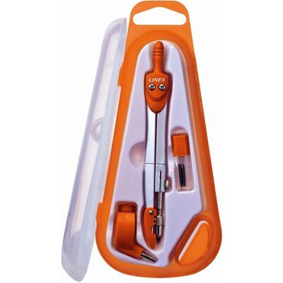 Linex 950 Zeichenzirkel - Sicherheitskappe, Bunte Farben Linex 950 Zeichenzirkel - Sicherheitskappe, Bunte Farben