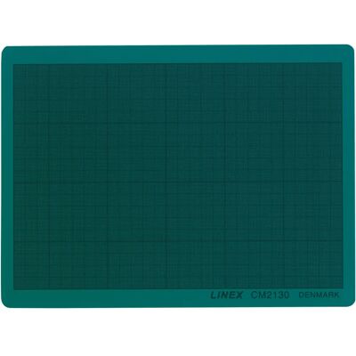 Linex A4 Skæreunderlag - Grøn - 3mm Linex A4 Skæreunderlag - Grøn - 3mm