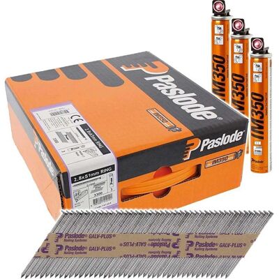 Paslode Galv-Plus Nägel 2.8x51mm - Nägel Paslode Galv-Plus Nägel 2.8x51mm - Nägel
