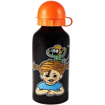 Pippi Aluminium Vannflaske - 400ml, Flerfarget Pippi Aluminium Vannflaske - 400ml, Flerfarget