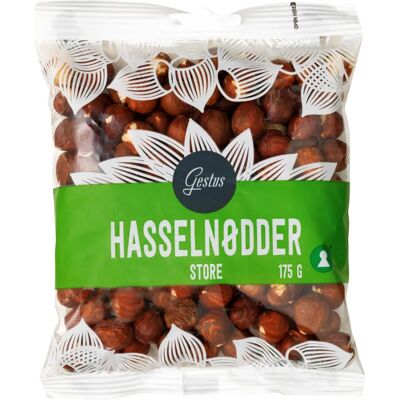 Gestus Hasselnødder - Ristet og Saltet - 175g Gestus Hasselnødder - Ristet og Saltet - 175g