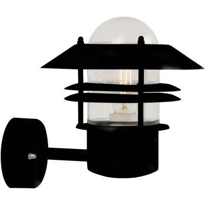 Nordlux Blokhus Außenwandleuchte - Schwarz, 23cm, IP54, Klassisches Design Nordlux Blokhus Außenwandleuchte - Schwarz, 23cm, IP54, Klassisches Design