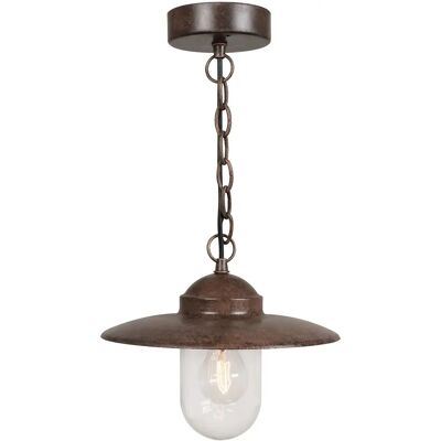 Luce da Soffitto Esterna Nordlux Luxembourg - Acciaio Zincato, Aspetto Ruggine Luce da Soffitto Esterna Nordlux Luxembourg - Acciaio Zincato, Aspetto Ruggine