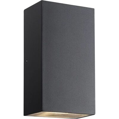 Luce da Parete Nordlux Rold - 2 Fiamme, 16cm, Nero Luce da Parete Nordlux Rold - 2 Fiamme, 16cm, Nero